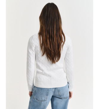 Gant Casaco de malha ecru off-white