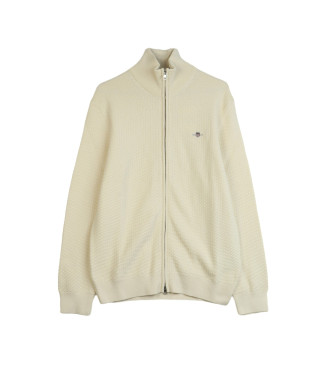 Gant Cardigan con trama beige