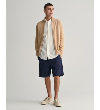 Gant Cardigan con cerniera casual beige