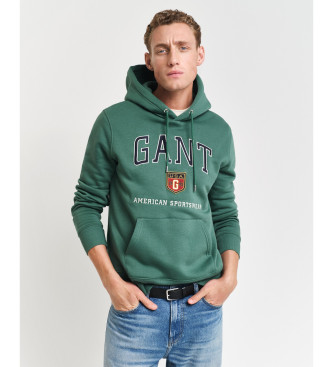 Gant Sweatshirt Crest Shield Graphic grn