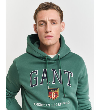 Gant Sweatshirt Crest Shield Graphic grn