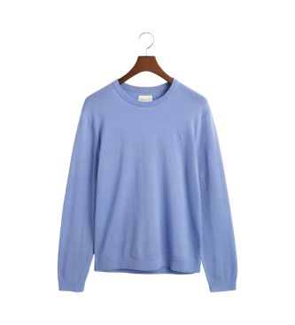 Gant Maglia in lana merino extrafine blu