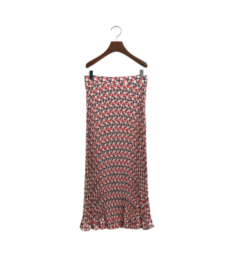 Gant Plisserad kjol med flerfrgat geometriskt tryck