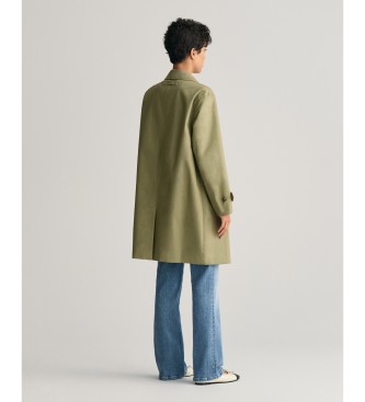 Gant Groene half-weer jas
