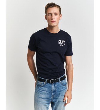 Gant Majica z vzorcem 49 Arch navy