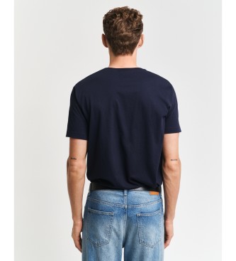 Gant Majica z vzorcem 49 Arch navy