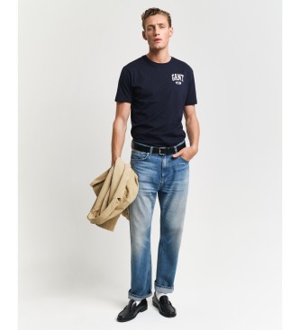 Gant Majica z vzorcem 49 Arch navy