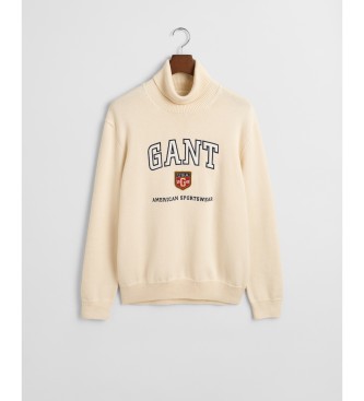 Gant Maglia grafica beige