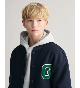 Gant Veste Varsity en laine marine Teens