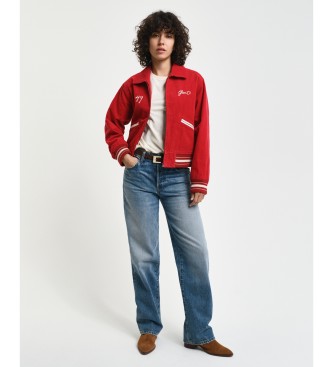 Gant Corduroy jas Varsity rood