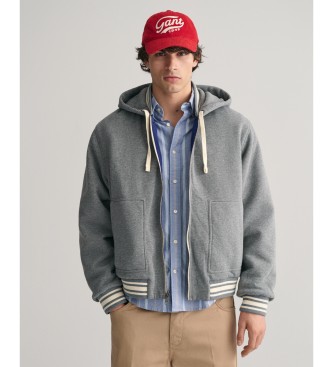 Gant Reversible Varsity Jacket navy, grey