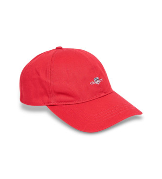 Gant Gorra de sarga de algodn rojo  