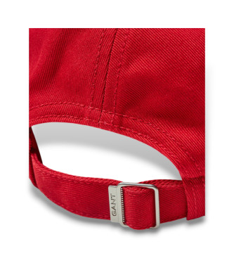 Gant Gorra de sarga de algodn rojo  