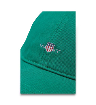 Gant Casquette en serg de coton  vert