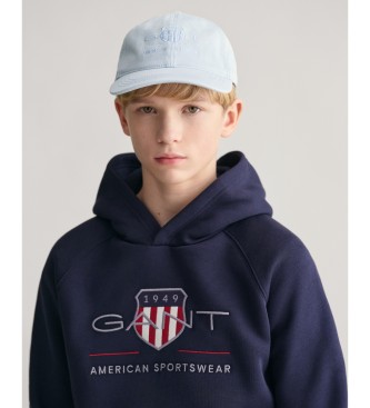 Gant Gorra Tonal Shield azul