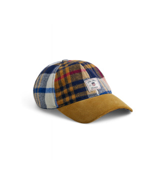 Gant Bonnet en fourrure de bcheron multicolore