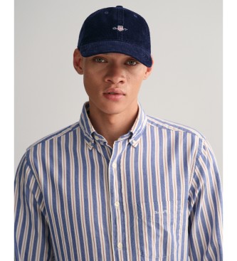 Gant Corduroy Shield Cap navy