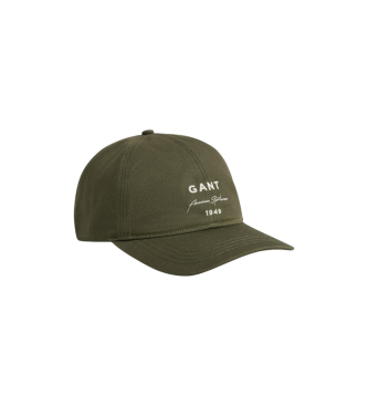 Gant Gorra De Sarga De Algodn Script Graphic Teens verde