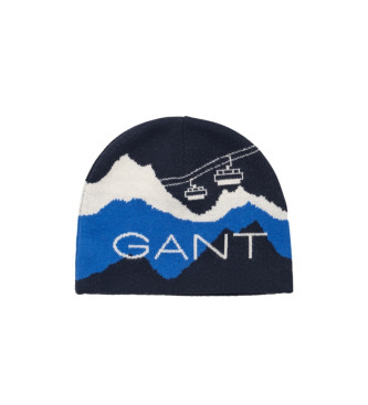 Gant Bon com grafismo alpino azul-marinho
