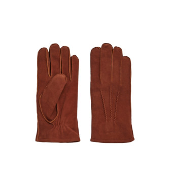 Gant Classic brown suede gloves