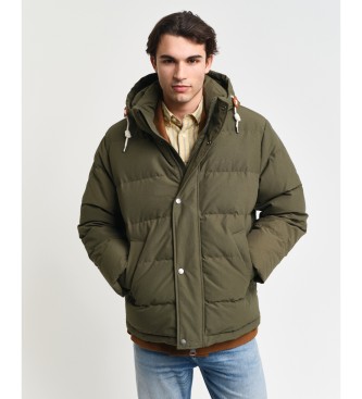 Gant Chaqueta de plumn gruesa verde