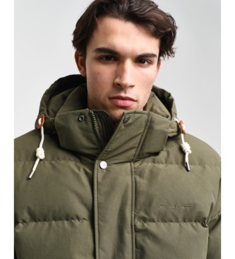 Gant Chaqueta de plumn gruesa verde