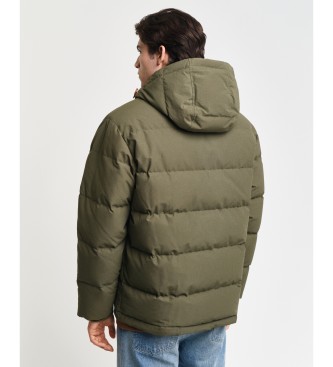 Gant Chaqueta de plumn gruesa verde