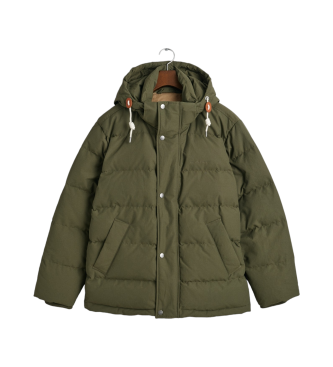 Gant Chaqueta de plumn gruesa verde