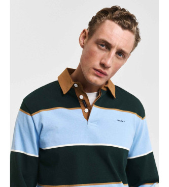 Gant Polo De Rayas Heavy azul, azul, verde