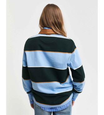 Gant Polo De Rayas Heavy azul, azul, verde