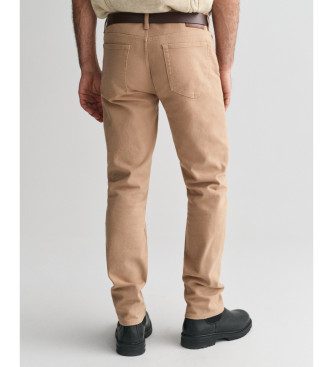 Gant Jeans Regular Fit De Sarga Suave beige