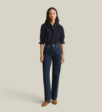 Gant Jeans Relaxed Double marineblau