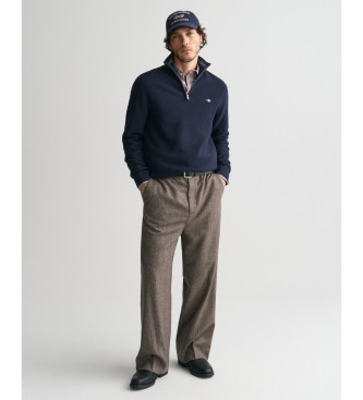 Gant Jersey Micro Textured marino