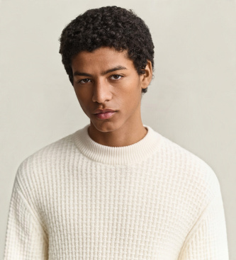Gant Maglione girocollo beige