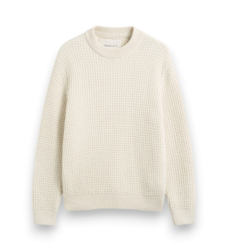 Gant Maglione girocollo beige