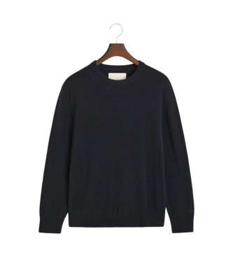 Gant Navy cashmere crew neck jumper