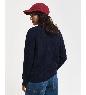 Gant Camisola Eights azul-marinho