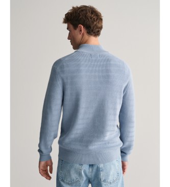 Gant Maglione a righe blu testurizzate