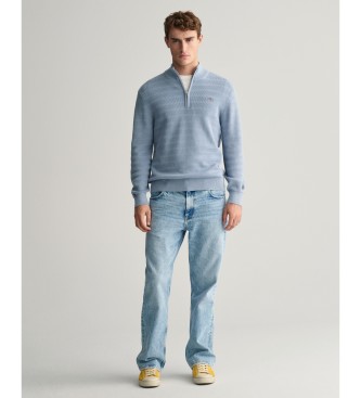 Gant Maglione a righe blu testurizzate