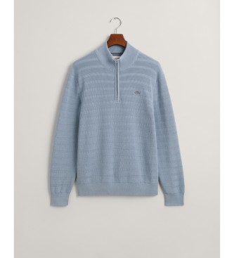 Gant Maglione a righe blu testurizzate