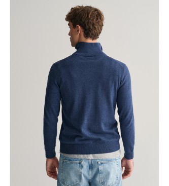 Gant Classic half-zip pullover navy