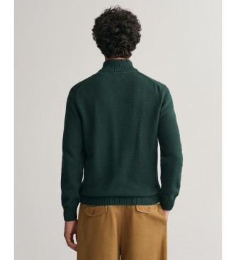 Gant Half-zip pullover Casual green
