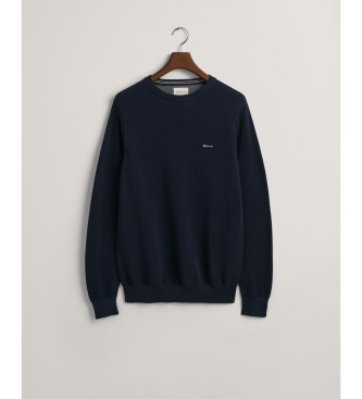 Gant Navy crew neck jumper