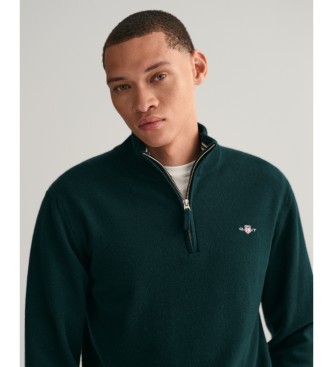 Gant Zeleni pulover s polzapenjanjem
