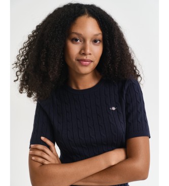Gant Jersey Archive Shield marino