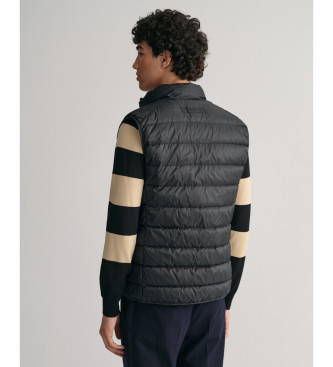 Gant Gilet in piumino leggero nero