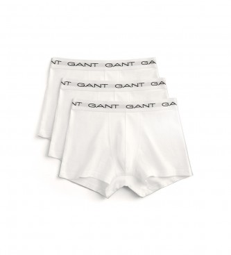 Gant Pack de 3 boxers blanco