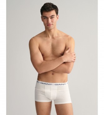 Gant Frpackning med 3 vita boxershorts