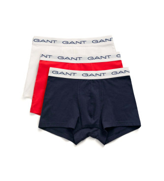 Gant Paket treh večbarvnih boksarskih hlač Teen Boys