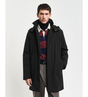 Gant Black quilted coat